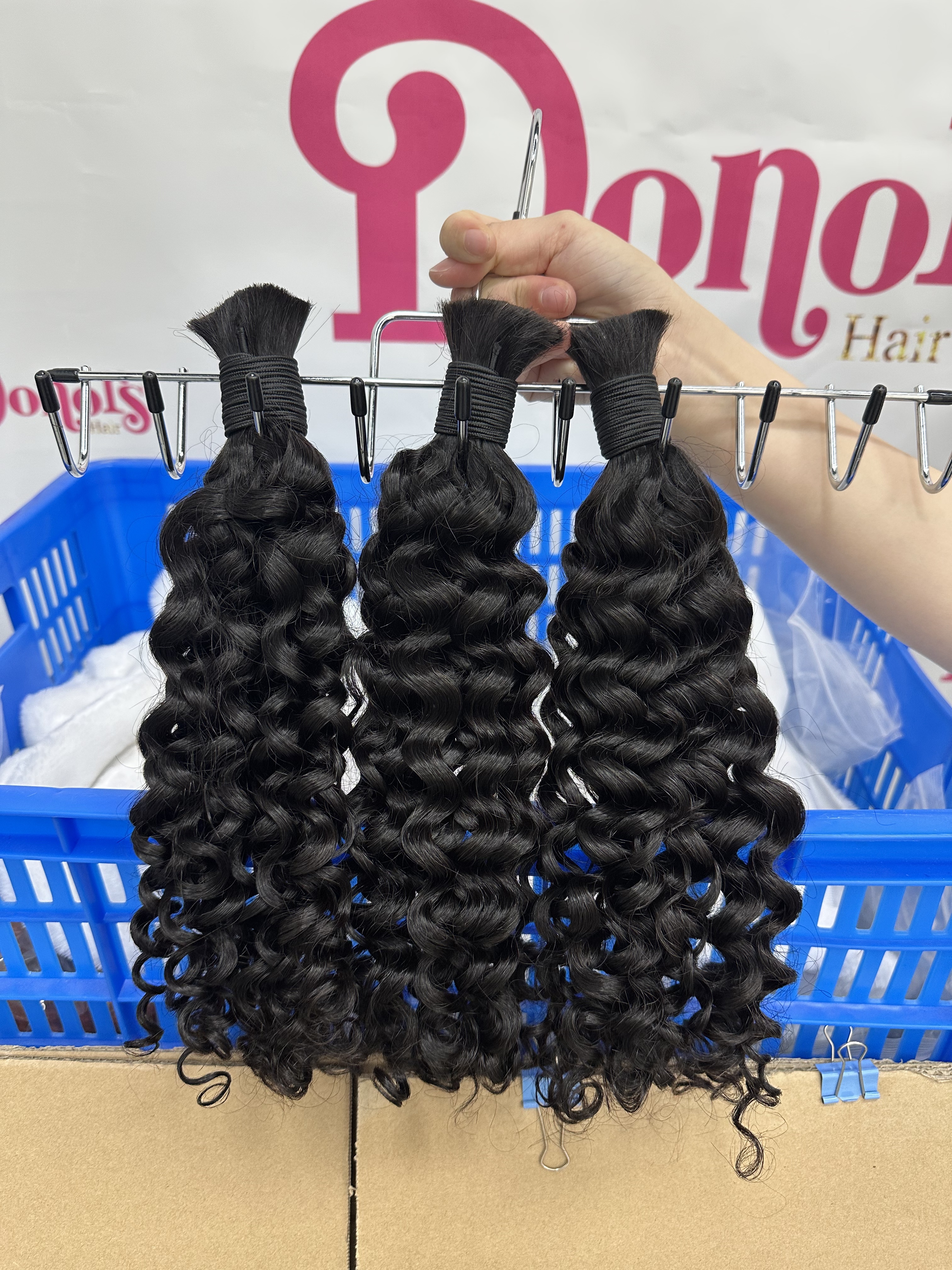 RawDonorsHair In Mink Italian Curly Human Hair Mink Bulk Deal