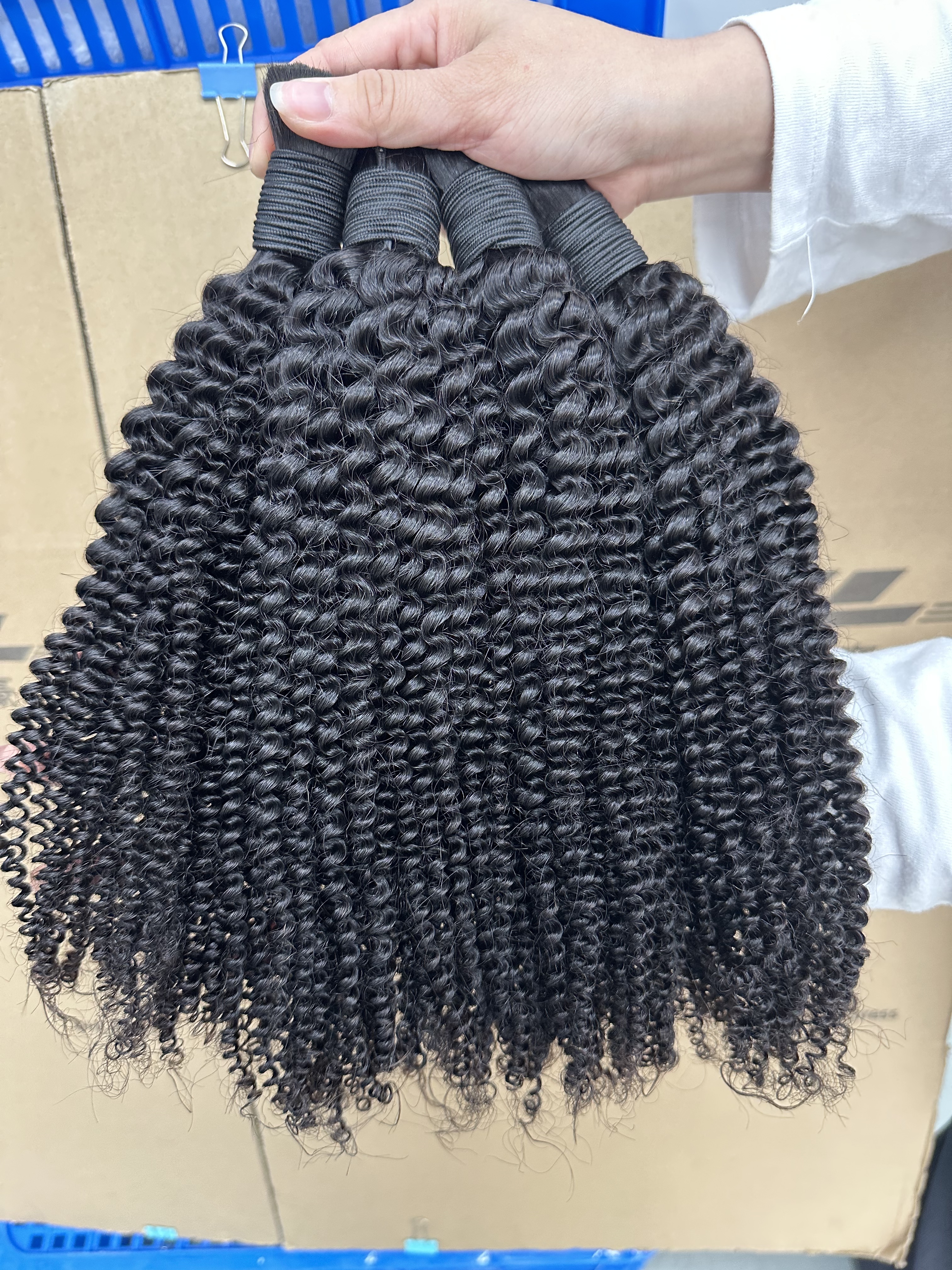 RawDonorsHair In Mink Kinky Curly Human Hair Mink Bulk Deal