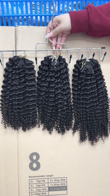 100% Kinky curly Crochet Hair (100g) - Tangle Free