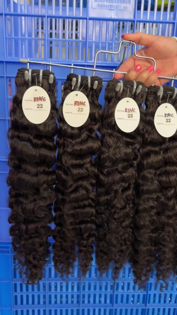100% Indian Natural Curly Bundle Hair (100g) - Tangle Free Grade 3/4 Bundles