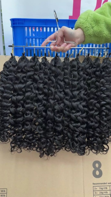 100% Italian curly Crochet Hair (100g) - Tangle Free