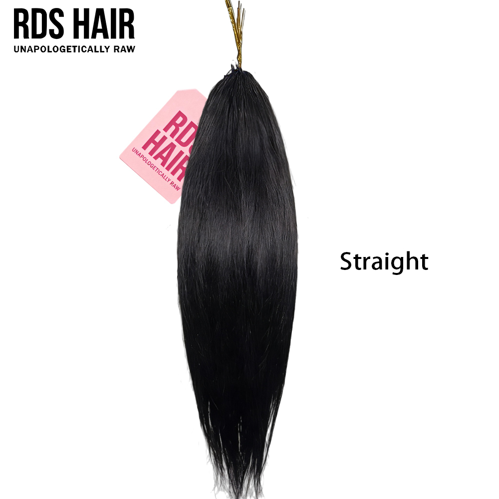 100% Unprocessed Natural Black All Textures Mink Human Hair Crochet hair (No Weft) - For Boho Braids