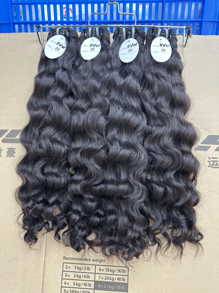 100% Vietnam Wavy Bundle Hair (100g) - Tangle Free Grade 3/4 Bundles