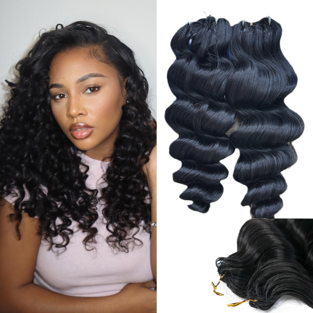 100% Loose wave Crochet Hair (100g) - Tangle Free