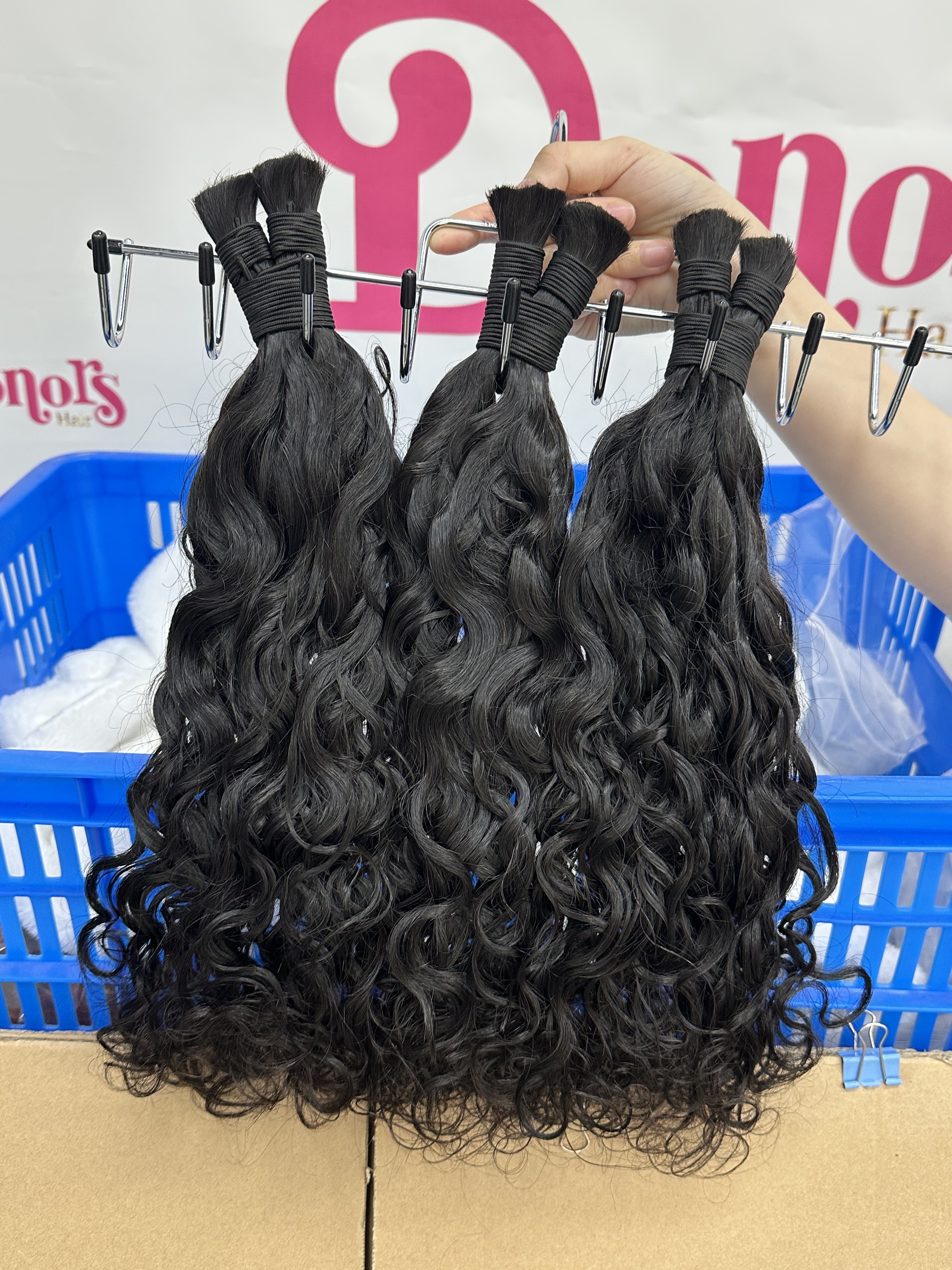 100% Water Wave Bulk Hair (100g) - Tangle Free Grade 2/3/4 Bundles