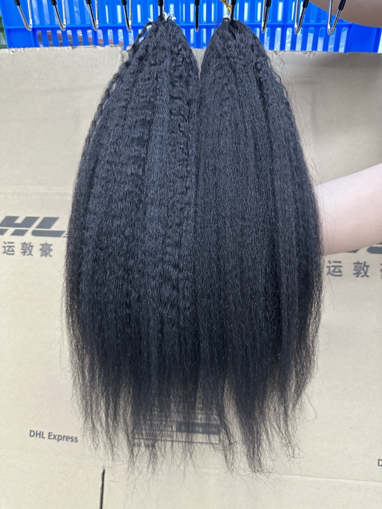 100% Kinky straight Crochet Hair (100g) - Tangle Free