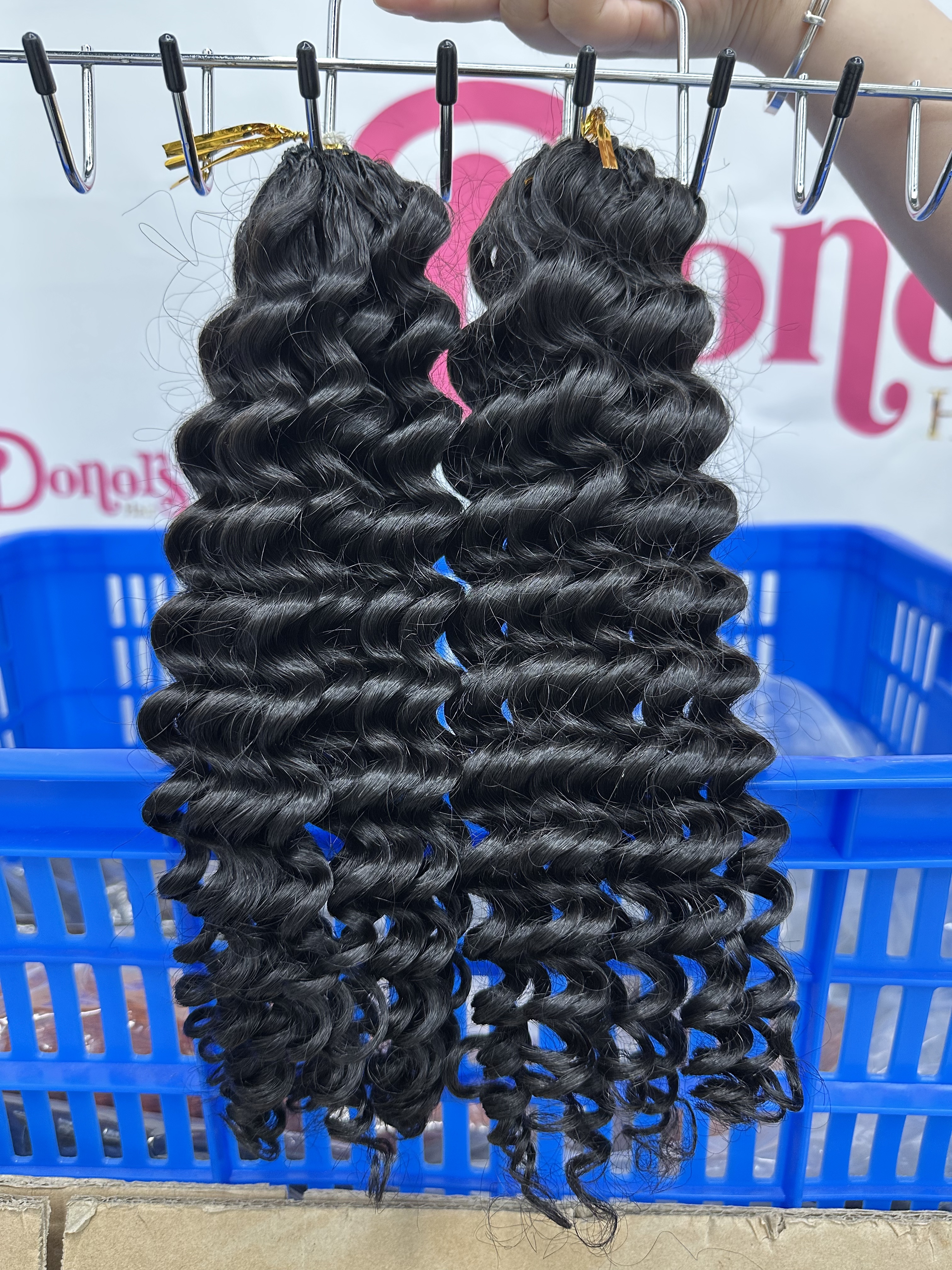 100% Deep wave Crochet Hair (100g) - Tangle Free