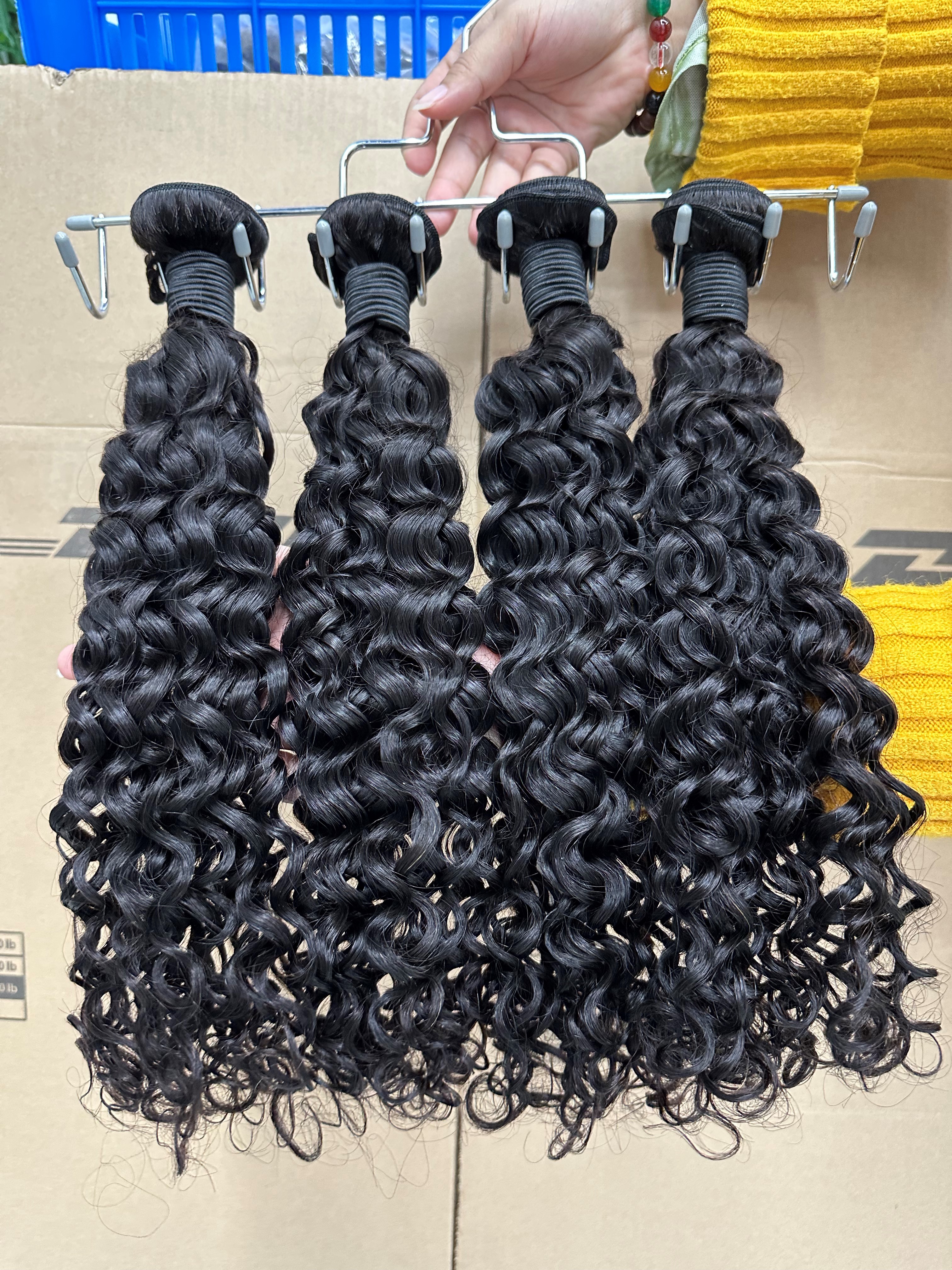 100% Water Wave Bundle Hair (100g)  - Tangle Free Grade 3/4 Bundles