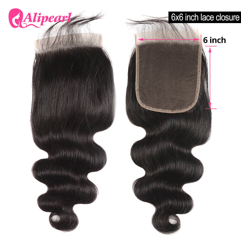 Body Wave Closure 6x6 Lace Closure Hair Human Hair Closure