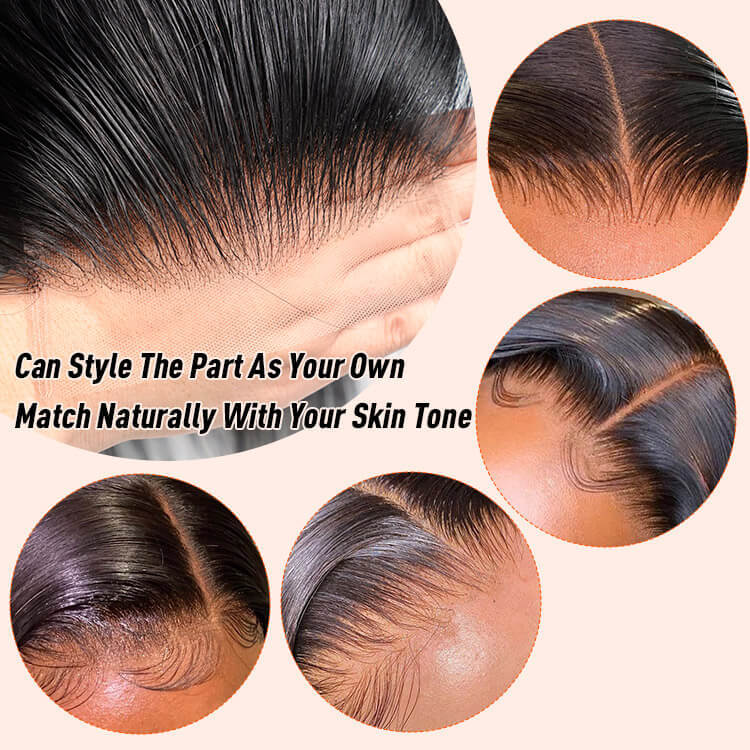 Body Wave Human Hair 4x4 HD lace Closure Peruvian 1pc