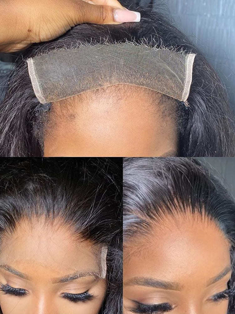 Brazilian Body Wave 5x5 HD Lace Closure Human Hair Swiss Lace Closure With Bleached Konts