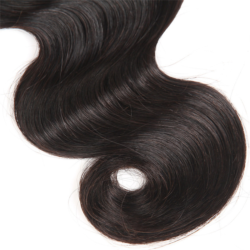 Body Wave Human Hair 4x4 HD lace Closure Peruvian 1pc