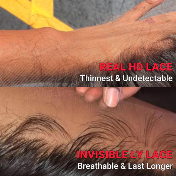 Brazilian Straight Human Hair 4x4 HD Lace Closure 1Pc