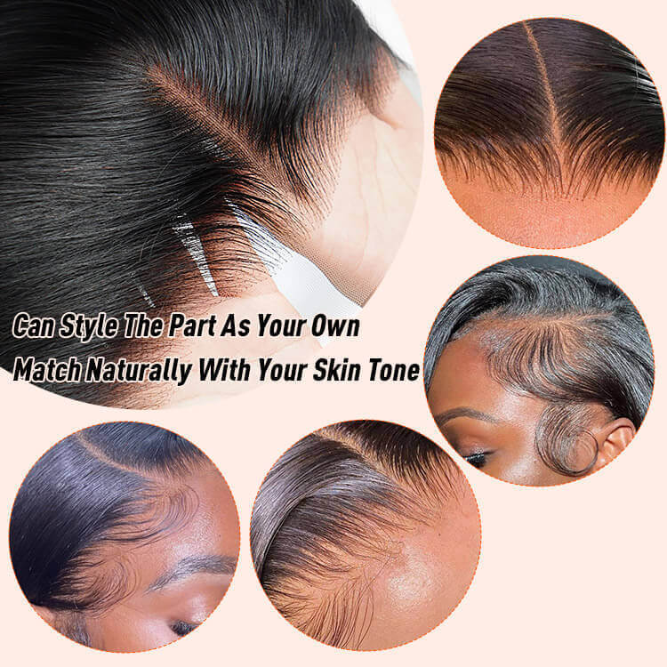 HD Lace Closure Kinky Curly 13x4 Lace Frontal