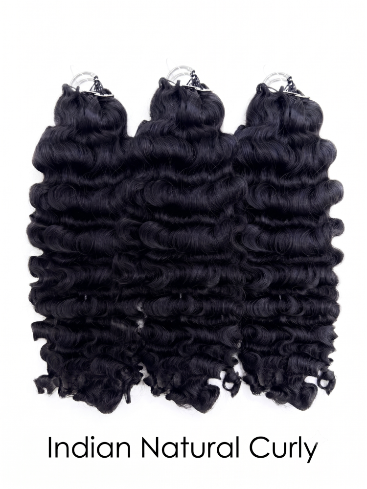 RDSHAIR Soft Natural Black RAW HAIR Crochet Braid 100% Human Hair Extensions 100g 1pack