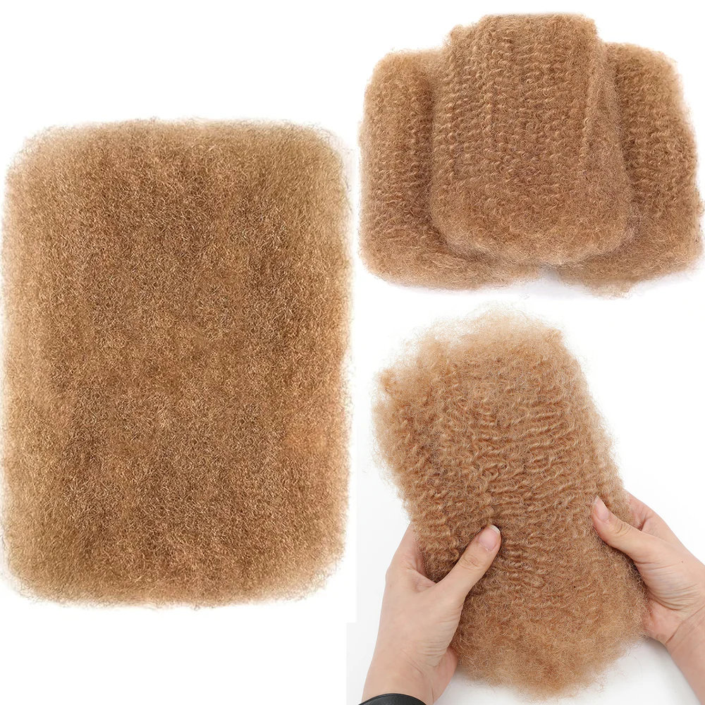 RDSHAIR Afro Kinky Curly Bulk Human Hair - 4C Natural Texture