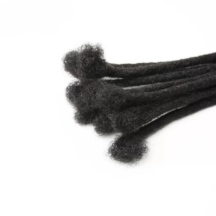 RSD HAIR Hot Style High Quality Afro Kinky Human Hair Crochet Dreadlock Extensions ( Free crochet hook )