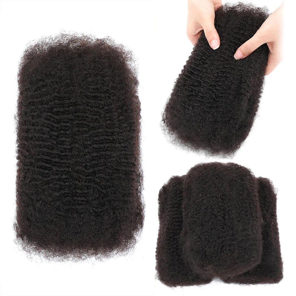 RDSHAIR Afro Kinky Curly Bulk Human Hair - 4C Natural Texture