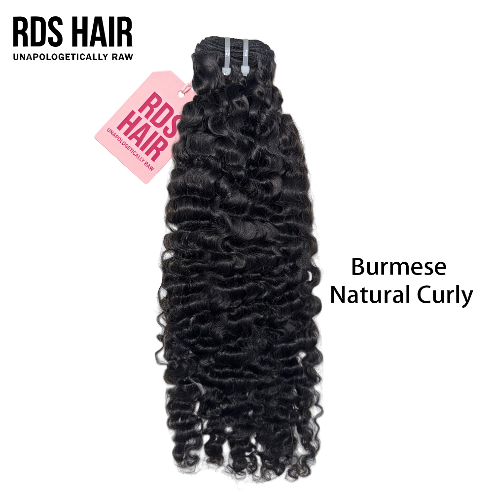 100% Unprocessed Natural Black All Textures Raw Human Hair Bundle