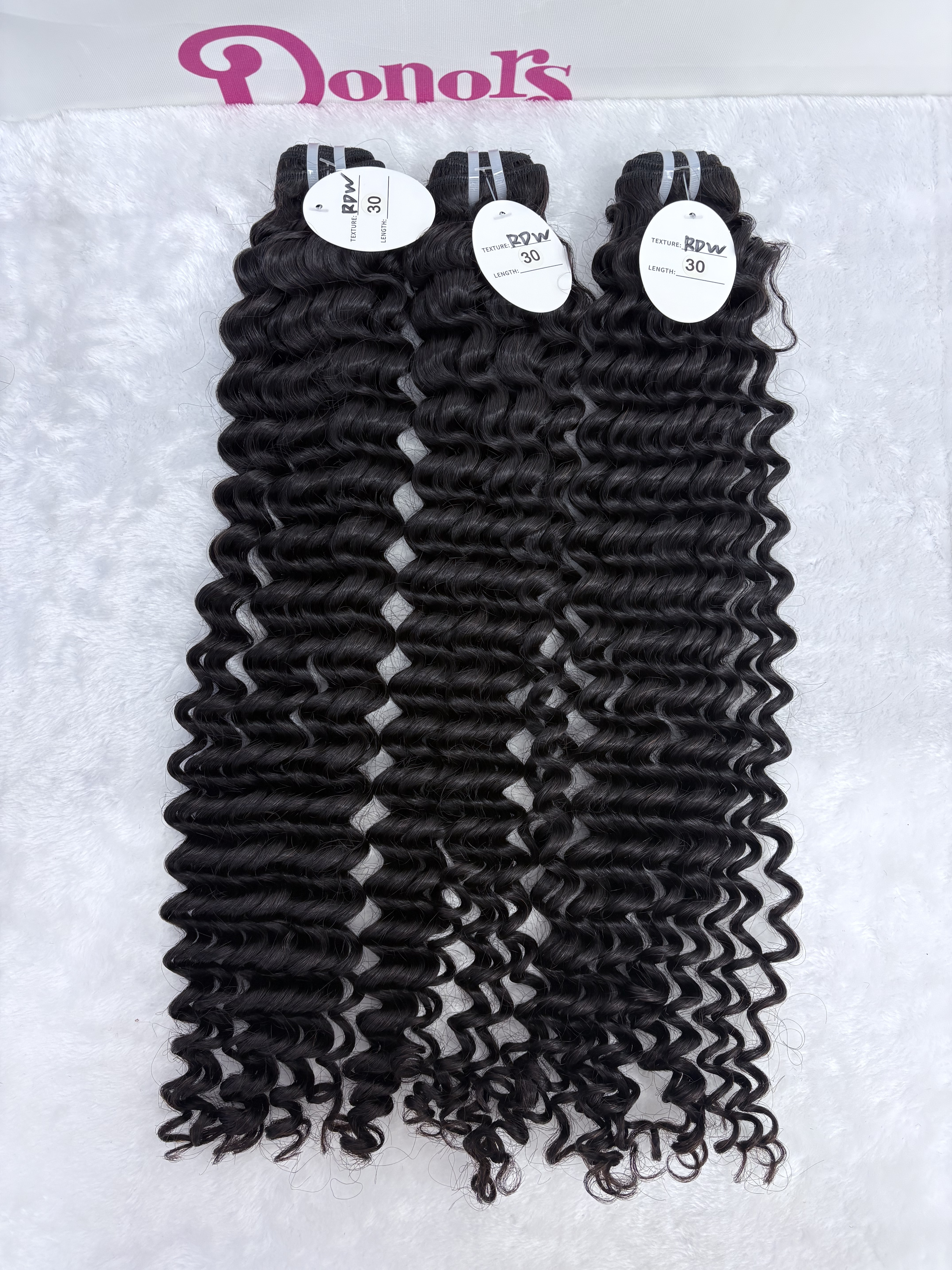 RawDonorsHair 1 Raw Bundles Deal for All Hair Textures 100% Human Virgin Hair unprocessed Human Hair 1 Bundle Deal