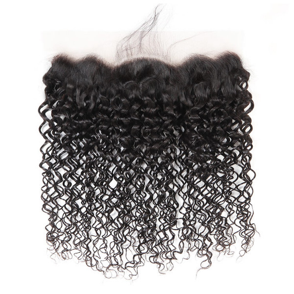 Raw soft curly 13×6 HD frontal 22"