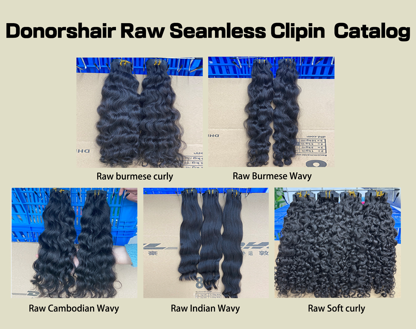 Raw Cambodian wavy seamless clip in