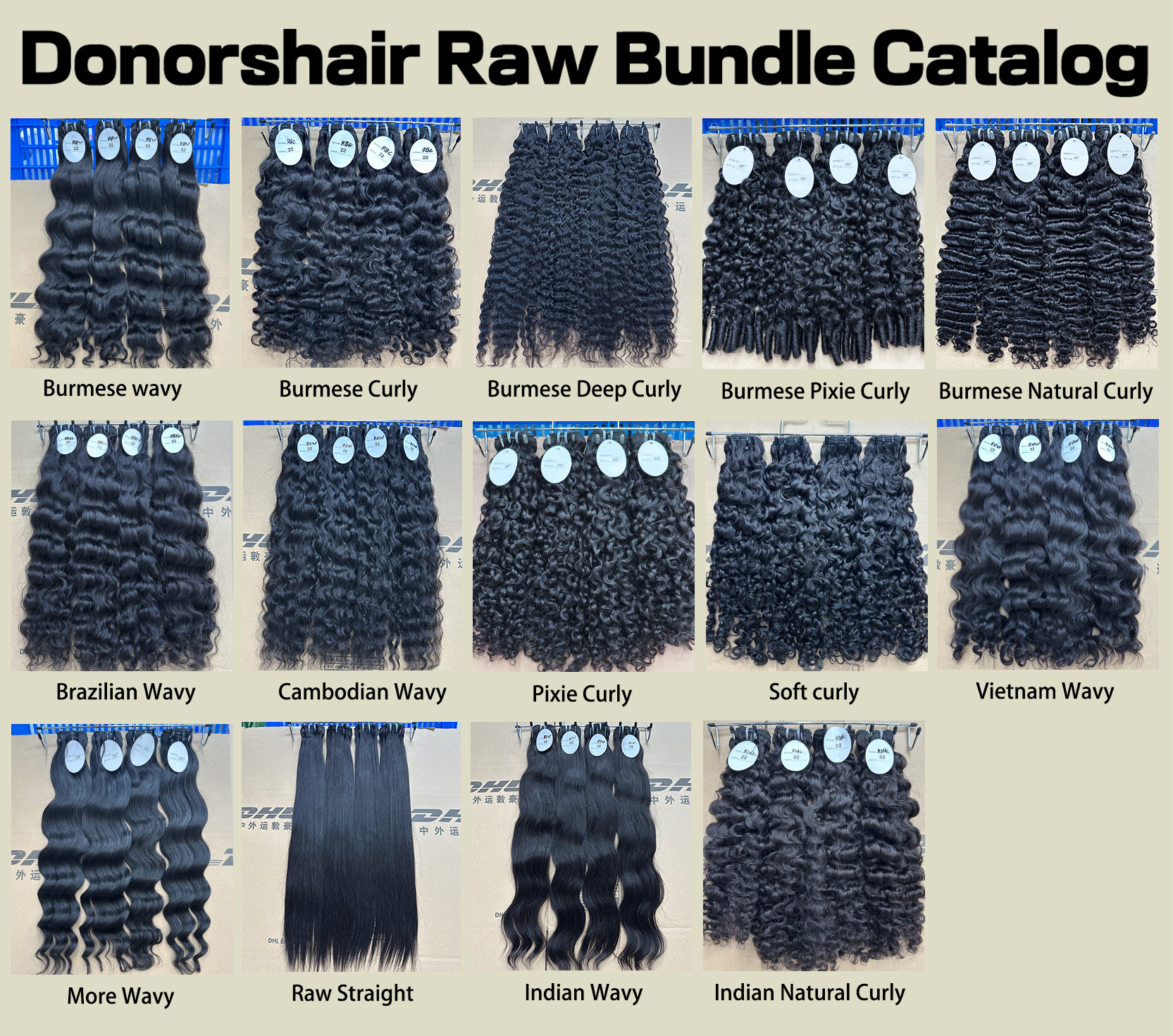 Raw Indian natural curly bundle