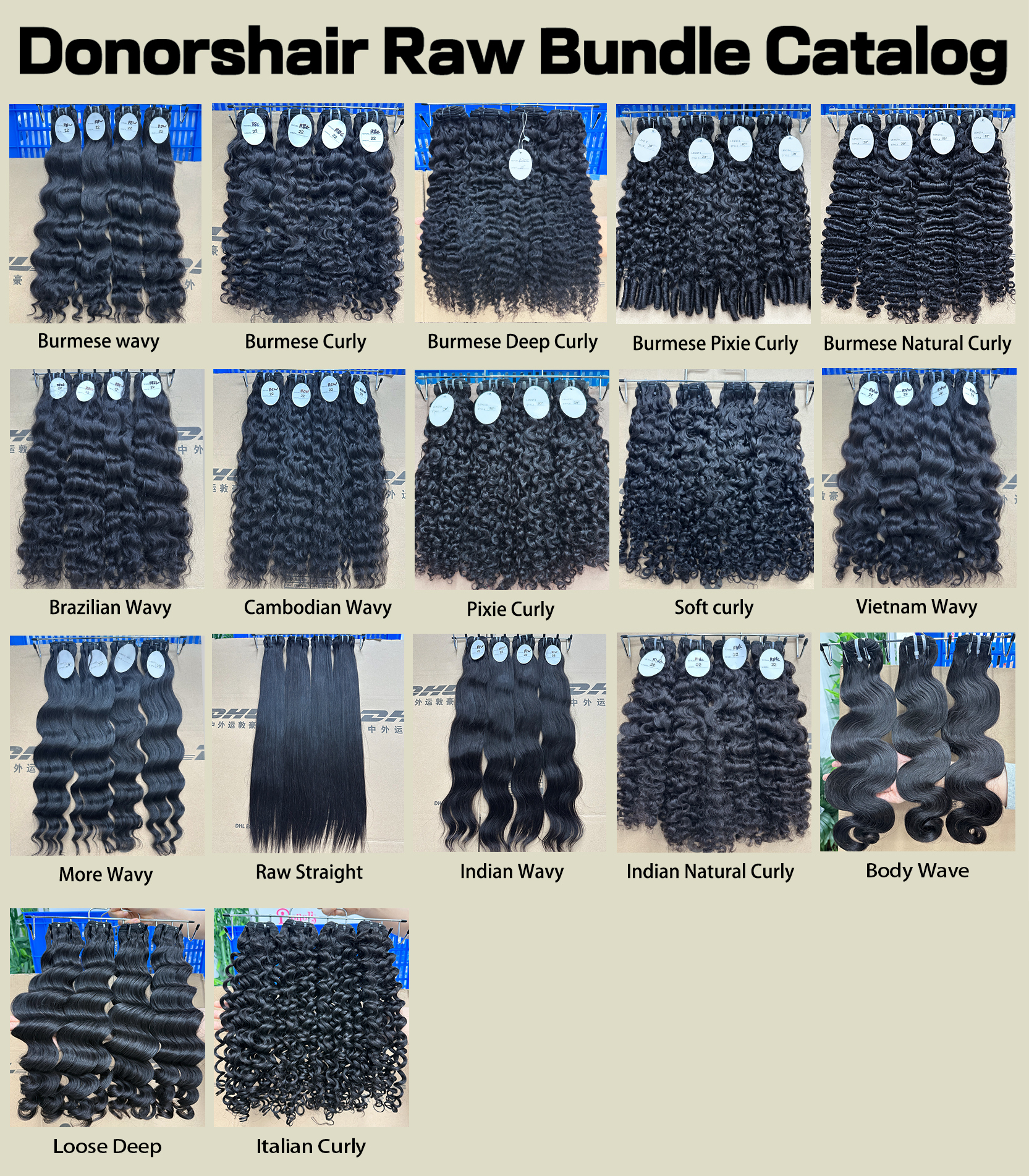 Raw Indian natural  curly bundle  3-16