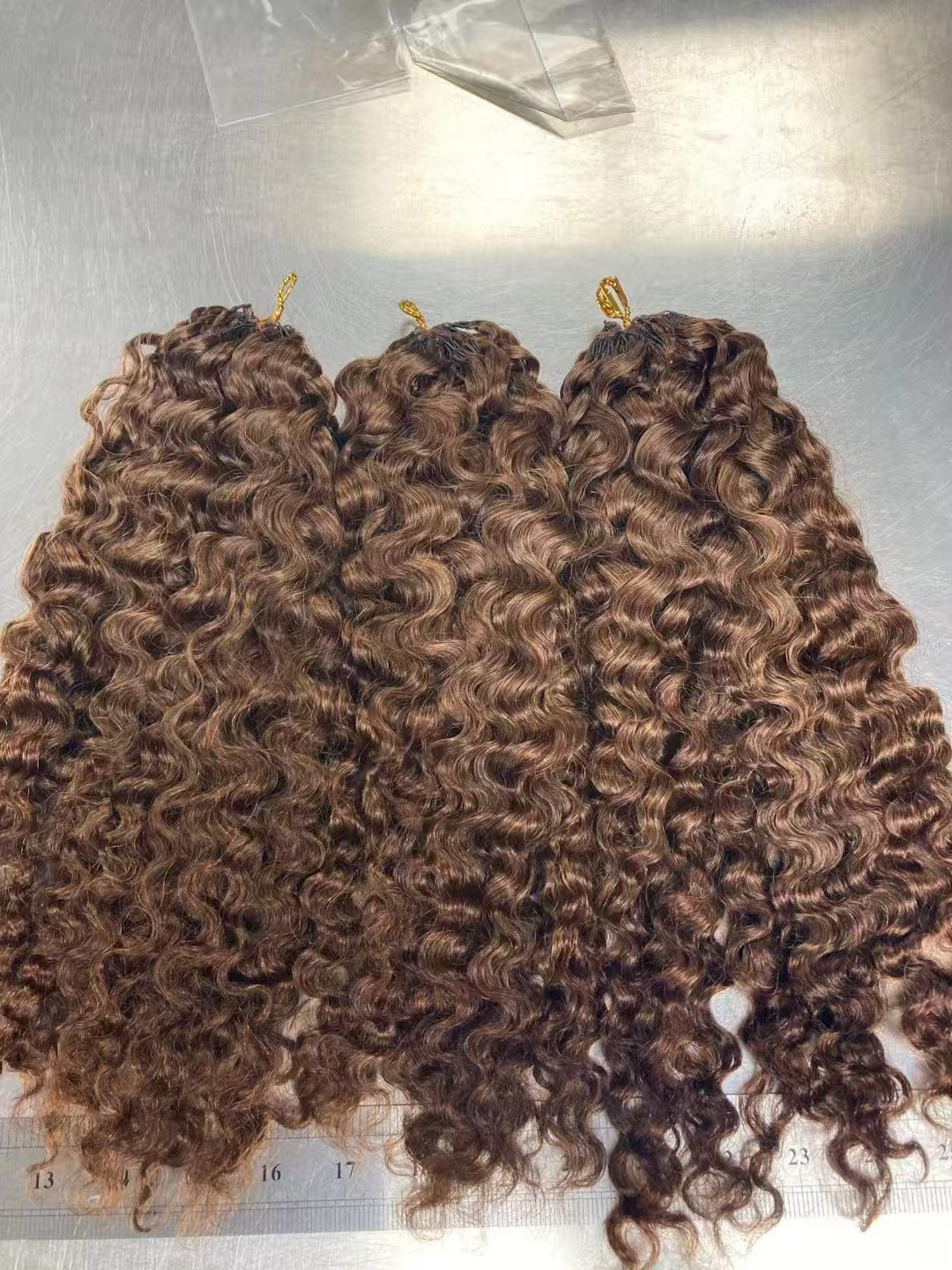 RDSHAIR Colored Crochet Hair Crochet Braid 100% Human Hair Extensions 100g 1pack