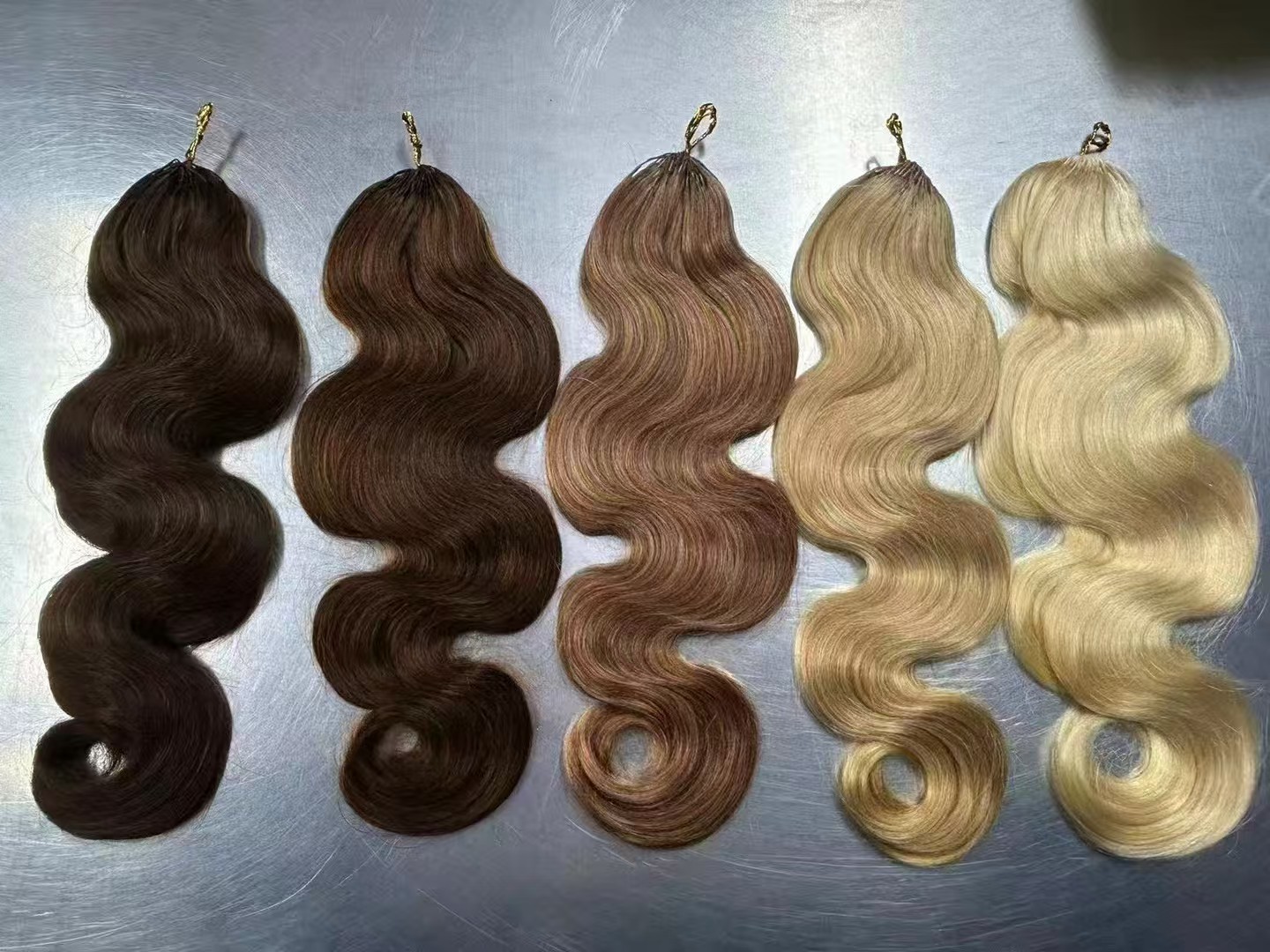 RDSHAIR Colored Crochet Hair Crochet Braid 100% Human Hair Extensions 100g 1pack