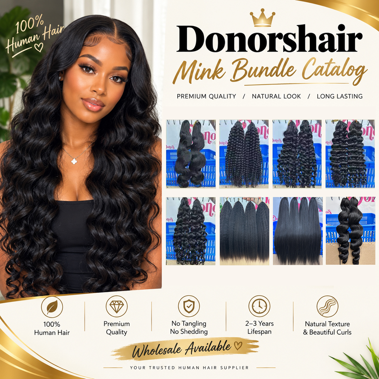 RDSHAIR Soft Natural Black MINK HAIR Crochet Braid 100% Human Hair Extensions 100g 1pack