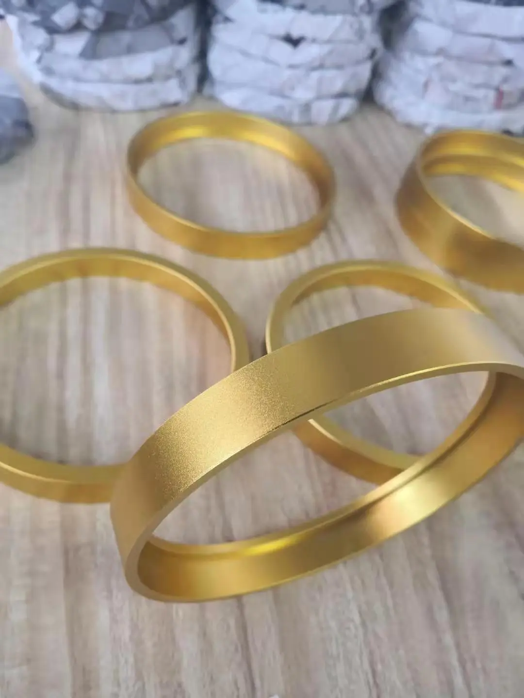 anodizing golden ring
