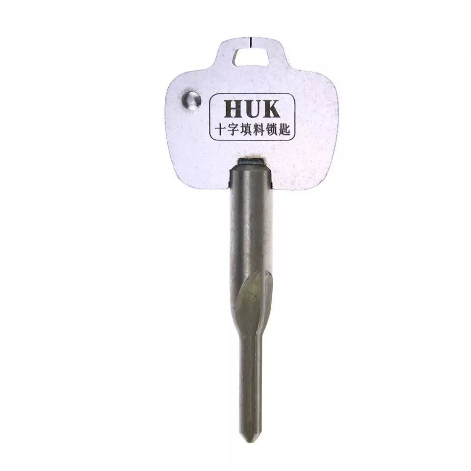 HUK Almighty Multifunction Master Cross Key Locksmith Supplies Stainless Stell for Cross Lock