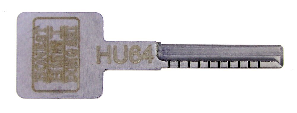 Honest HU64 car key moulds for key moulding Car Key Profile Modeling locksmith tools