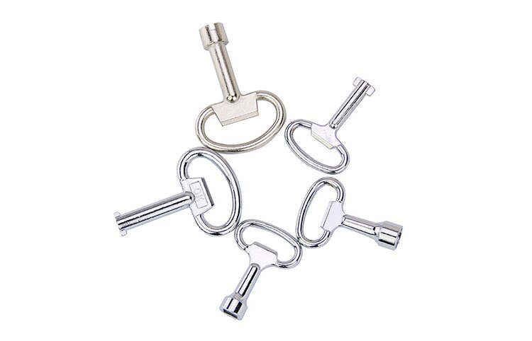 5pcs Electrical Cabinet Keys In Case Emergency Situation Stainless Stell Material Professional Locksmith