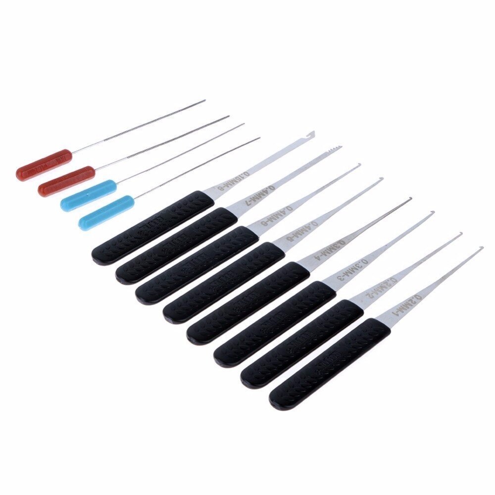 22PCS Broken Key Extractor Remove Removal Hooks Lock pick Locksmith Tool Set