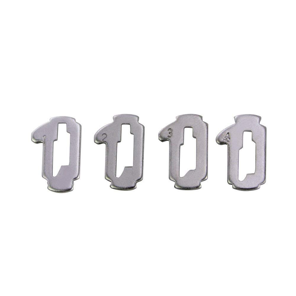 200pcs TOY43 Car Lock Plate CarLock Reed Locking Plate For Toyota NO.1.2.3.4 Lock Reed 4 model Auto Lock Repair