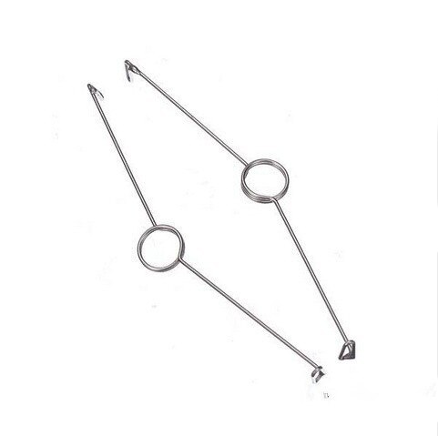 6pcs Locksmith Tools Spring Tension Wrench Set Repair Tools Tension Wrench Tool
