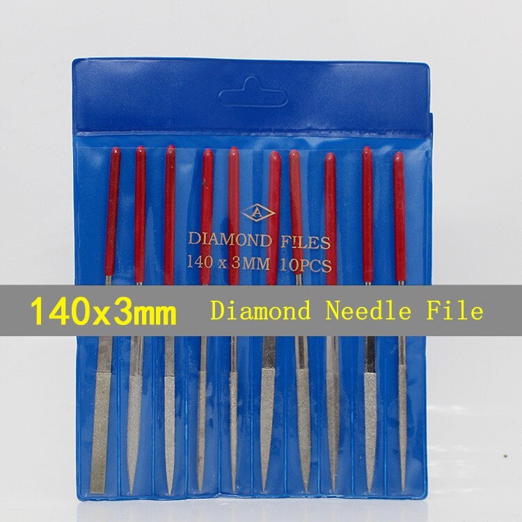 10 Pieces 140mm 160mm Diamond Needle File Set Handy Tools for Ceramic Glass Gem Stone Hobbies and Crafts locksmith tools