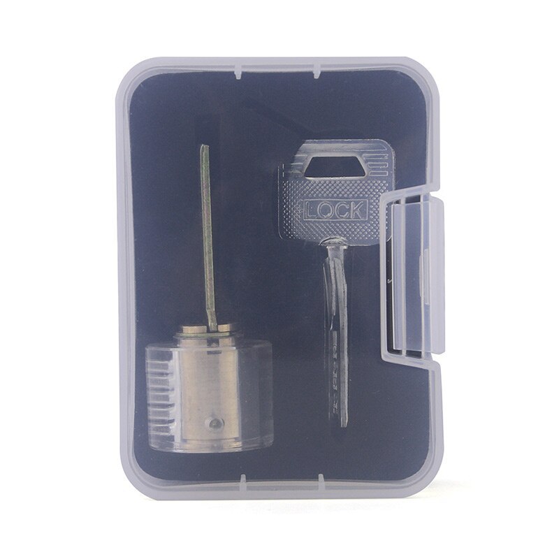 Cutaway Transparent Security Lock Training Skill Visable Practice Padlocks For Locksmith Tools
