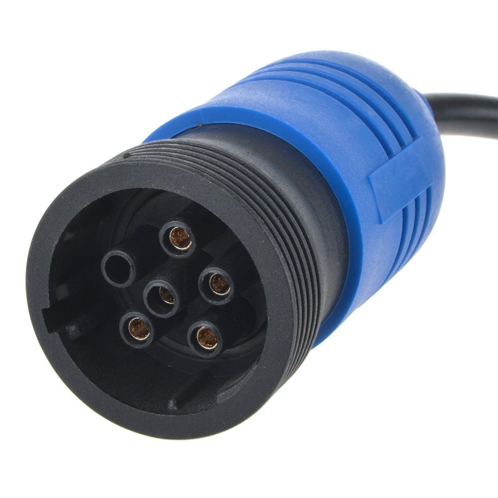 PN 405048 6Pin and 9pin Y Deutsch Adapter for Nexiq USB Link 125032 Diesel Truck 6 Pin and 9 Pin To DB15 PIN Male Cable