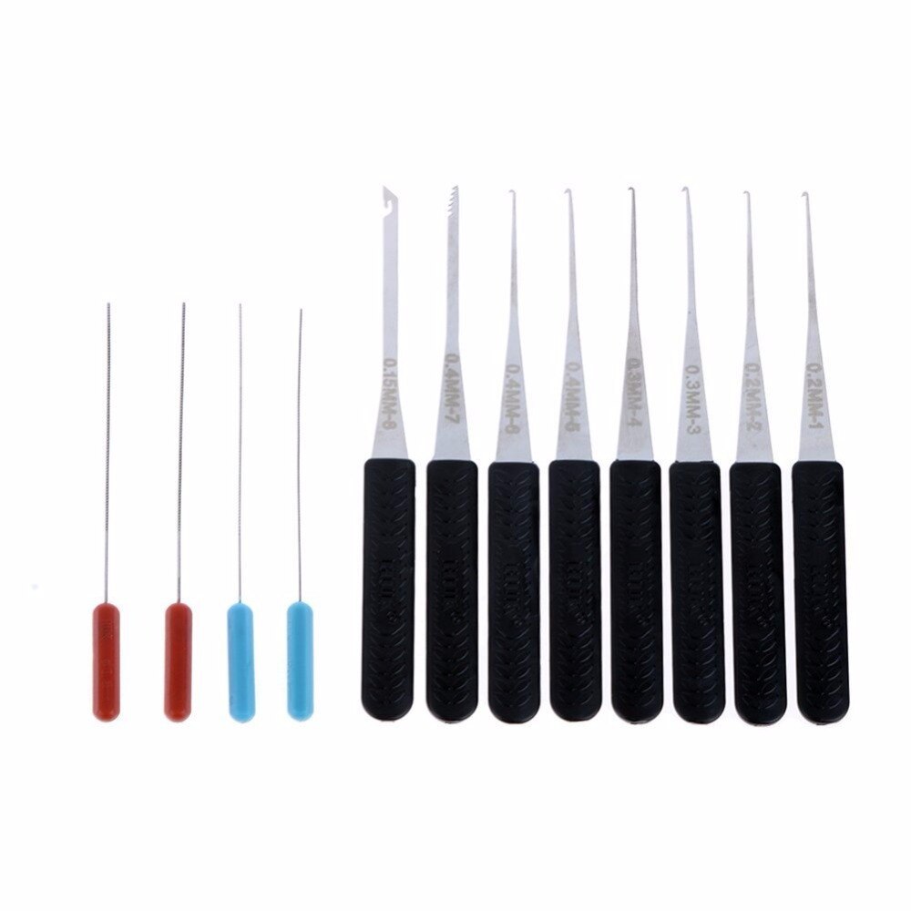 22PCS Broken Key Extractor Remove Removal Hooks Lock pick Locksmith Tool Set