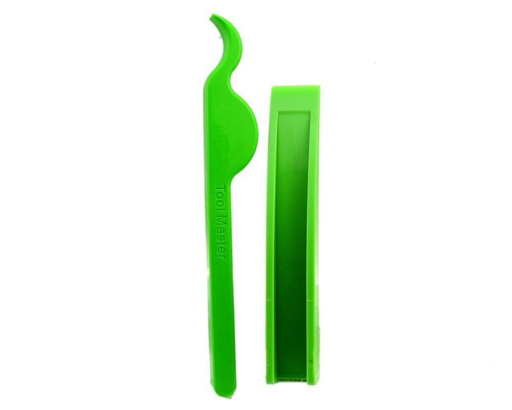 2pcs Durable Nylon Wedge Crowbar Locksmith Tool Master Lock Plastic Crowbar Set Car Locksmith Tools Green Set