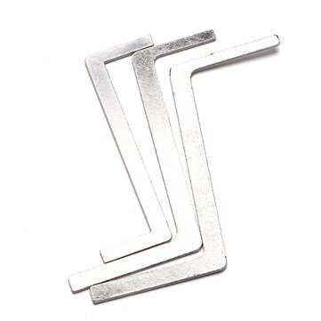 5 Pcs Lock Pick Locksmith Tools Multifunction Metal Tension Wrenches Rotating Rod/Puch Rod Tool Tubestension Wrench For locksmith supplies