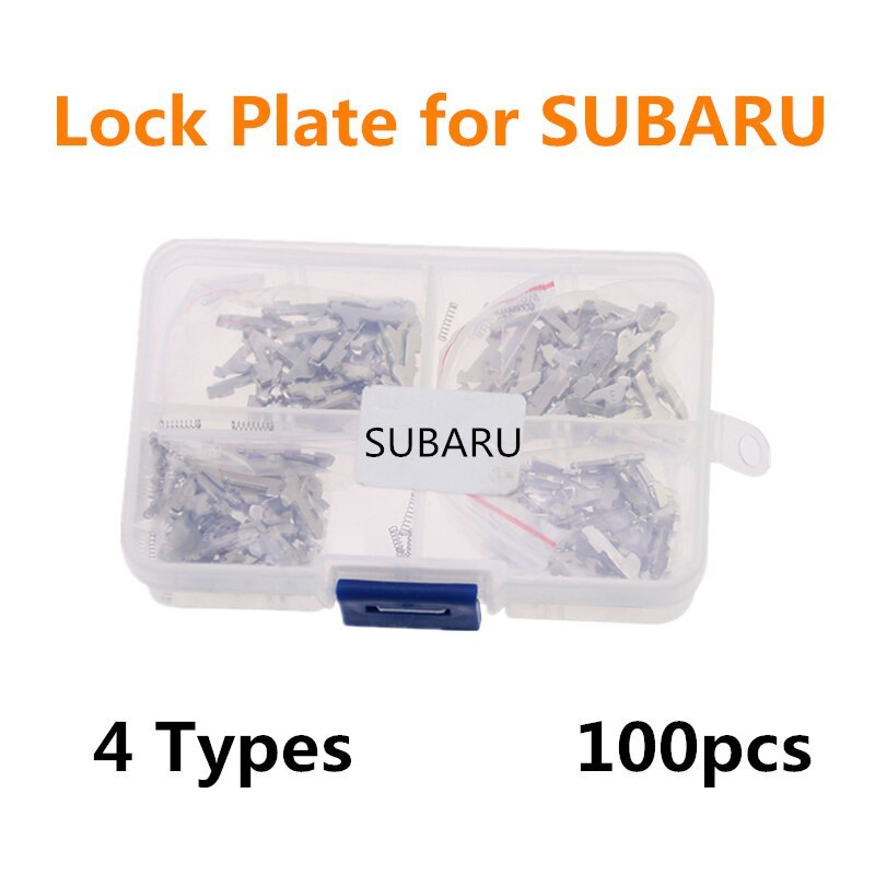 100pcs Car Lock Reed Locking Plate For Subaru REED PLATE Split Lock Plate Car Lock Repair Accessories