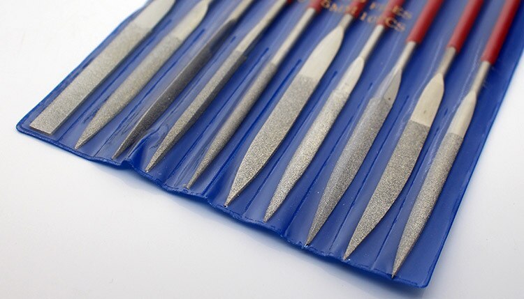 10 Pieces 140mm 160mm Diamond Needle File Set Handy Tools for Ceramic Glass Gem Stone Hobbies and Crafts locksmith tools