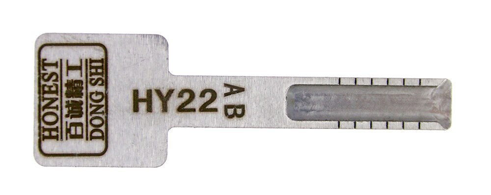 Honest HY22 car key moulds for key moulding Car Key Profile Modeling locksmith tools