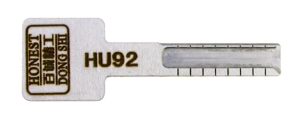 Honest HU92 car key moulds for key moulding Car Key Profile Modeling locksmith tools