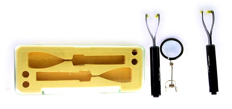 GOSO "Y" Shape Multipurpose Lighted Tension Wrench And Dial Pin For reading wafers, exam- ining keyways for stuck wafers