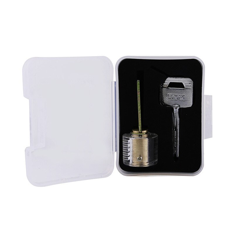 Cutaway Transparent Security Lock Training Skill Visable Practice Padlocks For Locksmith Tools